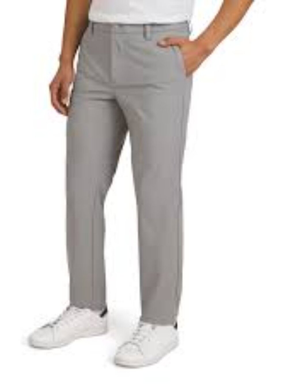 NWT- DOCKERS MEN'S TECH CHINO PANTS GREY
